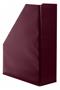 Magazine file, PVC, 95 mm, VICTORIA OFFICE,  wine-red